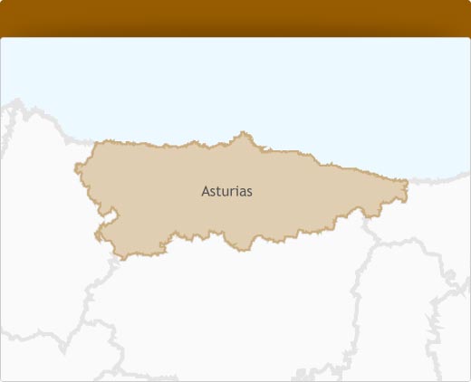 provincias y pueblos del principado de asturias